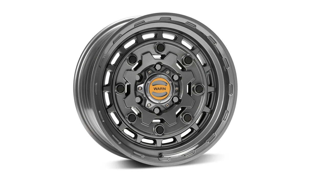 WARN Epic Jackhammer Wheel, Gray 6 Lug