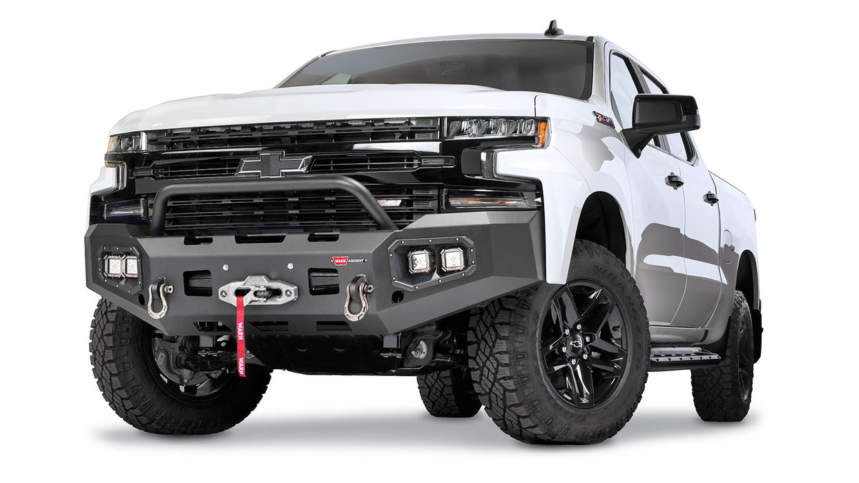 WARN Ascent Front Bumper, Chevrolet Silverado 1500 (2019-2022)