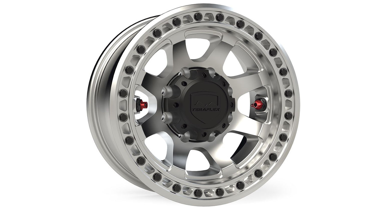 Olympus Beadlock Off-Road Wheel 8x6.5 Inch -12mm Machined TeraFlex