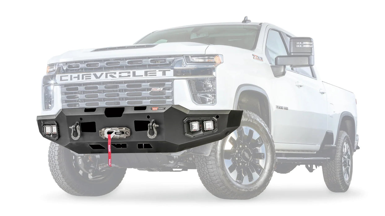 WARN Ascent Front Bumper, Chevrolet Silverado 2500/3500 (2020-2025), view 2