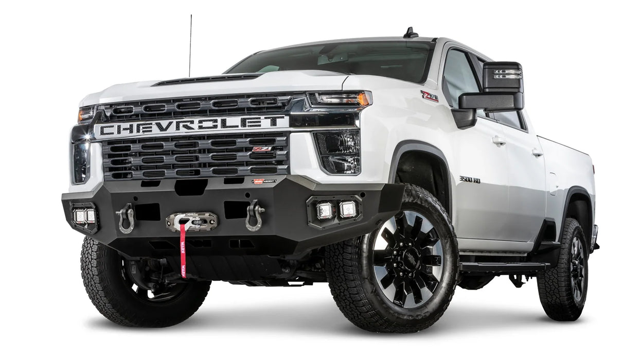 WARN Ascent Front Bumper, Chevrolet Silverado 2500/3500 (2020-2025)