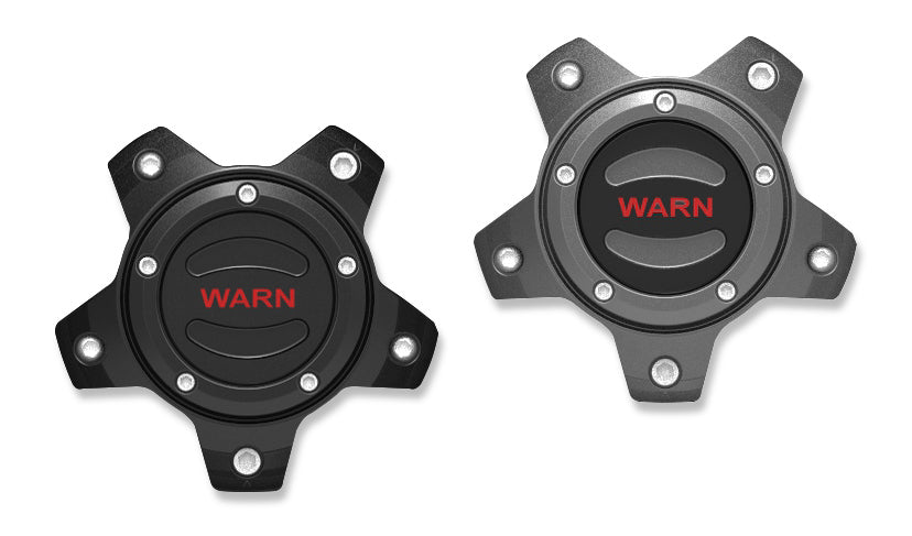 OPTIONAL WHEEL CENTER CAP - GRAY/RED 5 LUG
