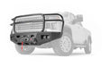 WARN Ascent HD Front Bumper with Full Grille Guard | Chevrolet Silverado 2500/3500 HD (2020-2023) | P/N 107005