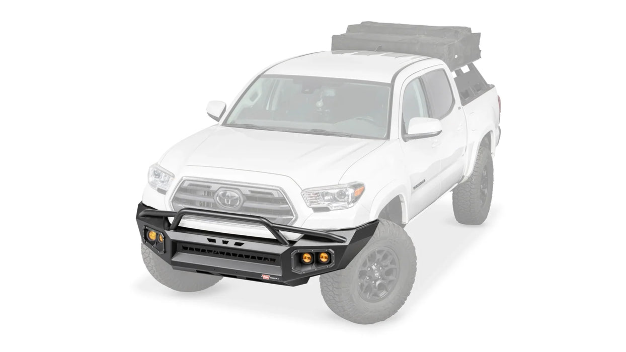 WARN Ascent XP Front Bumper, Toyota Tacoma (2016-2021), view 4