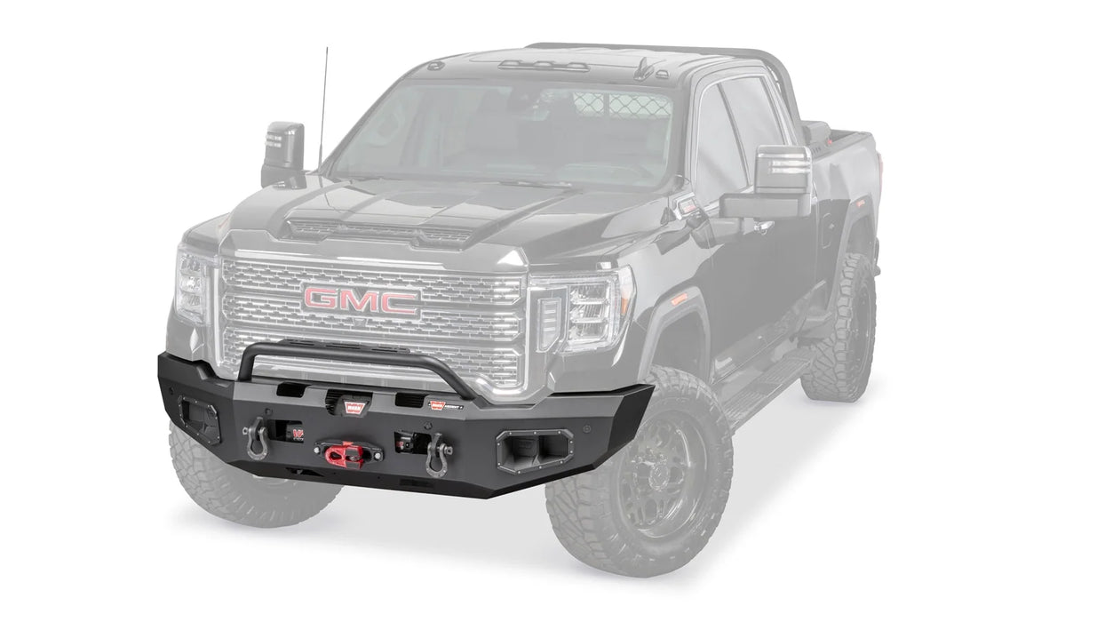 WARN Ascent Front Bumper, GMC Sierra 2500/3500 HD (2020-2023), view 8