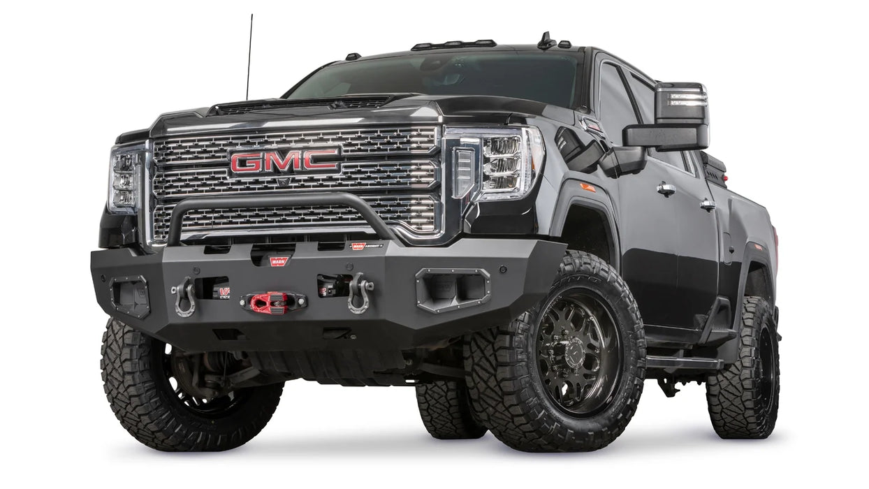 WARN Ascent Front Bumper, GMC Sierra 2500/3500 HD (2020-2023), view 3