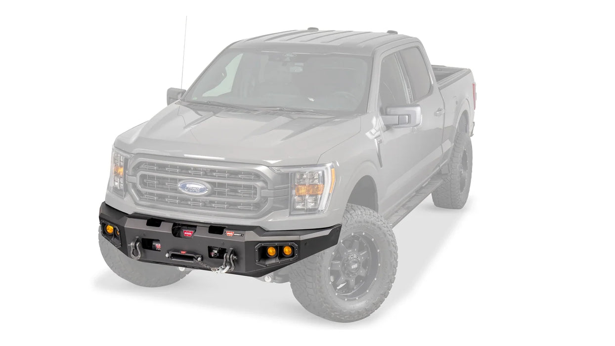 WARN Ascent Front Bumper, Ford F-150 (2021-2023), view 4