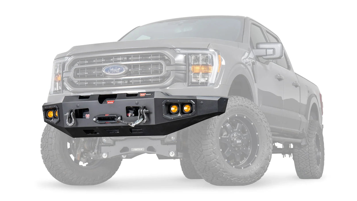 WARN Ascent Front Bumper, Ford F-150 (2021-2023), view 2