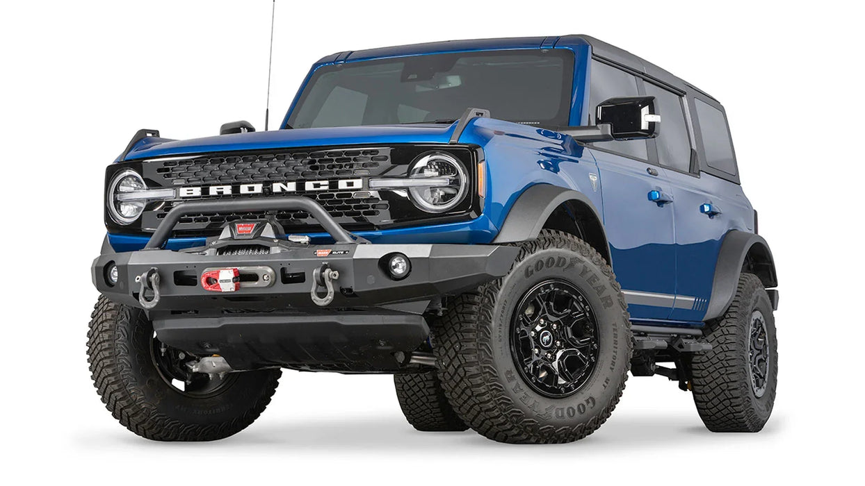 WARN Elite Front Bumper with Prerunner Grille Guard, Ford Bronco (2021-2026)