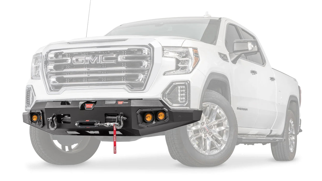 WARN Ascent Front Bumper, GMC Sierra 1500 (2019-2021), view 2