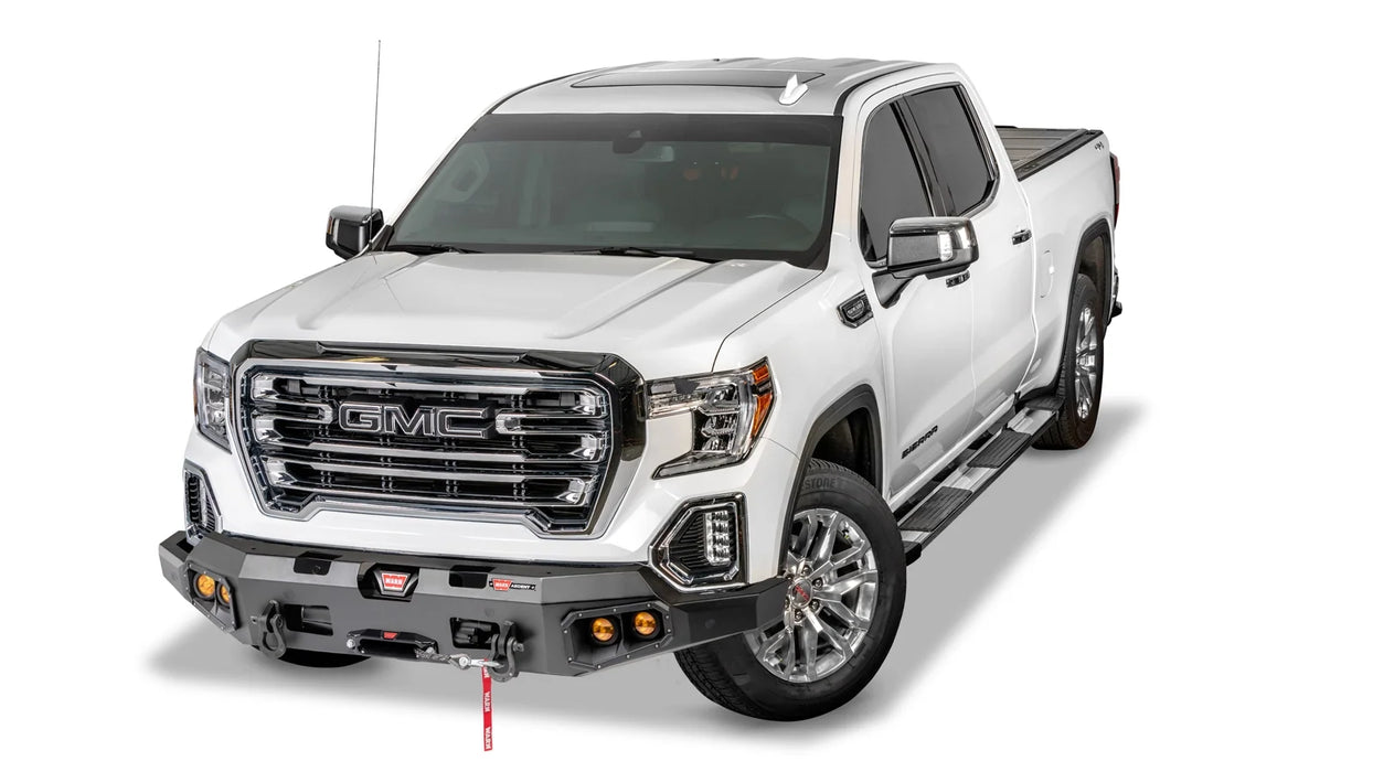 WARN Ascent Front Bumper, GMC Sierra 1500 (2019-2021), view 3