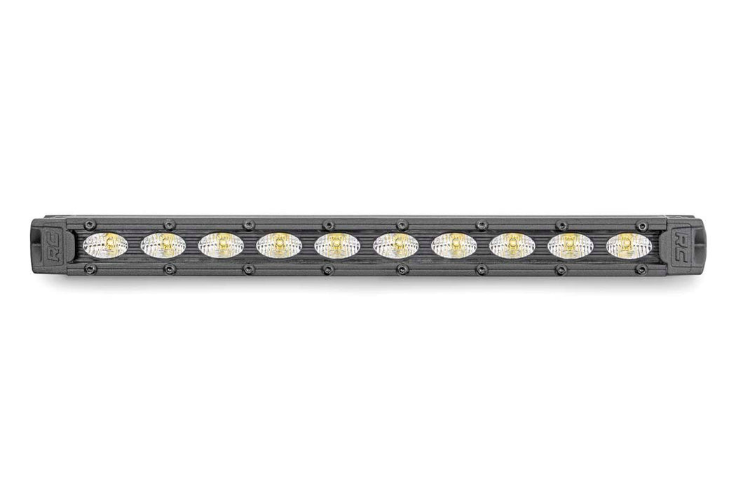Rough Country 10 Inch Black Series LED Light Bar- Slim Line