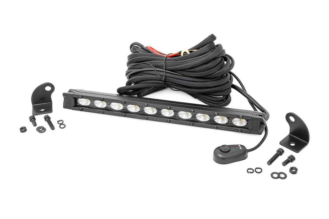 Rough Country 10 Inch Black Series LED Light Bar- Slim Line