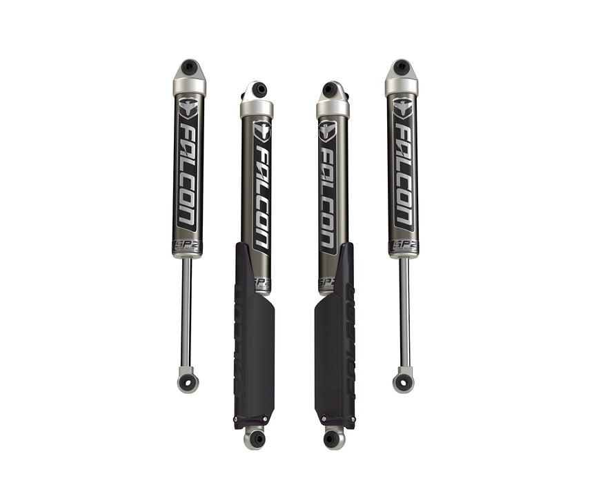 FALCON SP2 2.1 Monotube Shock Kit | 2-3.5" Lift, 4dr | Jeep Wrangler JL (2018-2025) | P/N 11-02-21-400-200