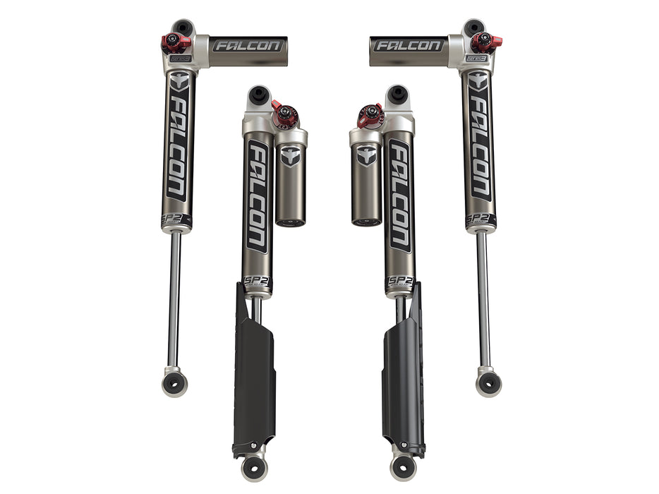 FALCON SP2 3.3 Fast Adjust Piggyback Shock Kit | 2-4.5" Lift, 4dr | Jeep Wrangler JL (2018-2025) | P/N 11-02-33-400-200