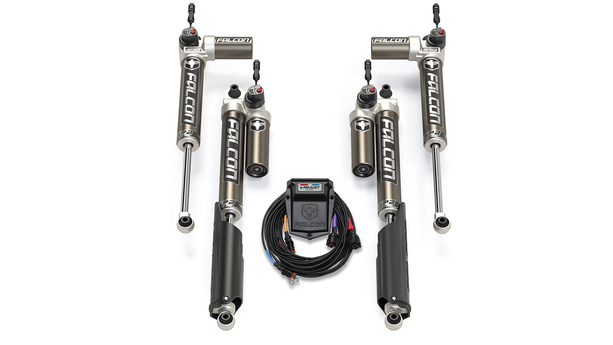 FALCON SP2 3.5 e-Adjust Piggyback Shock Kit | 0-1.5" Lift, 4dr | Jeep Wrangler JL (2018-2025) | P/N 11-03-35-400-002