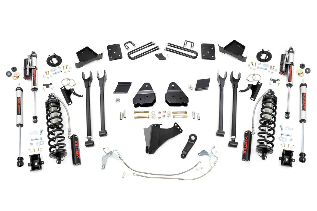 Rough Country 6 Inch Lift Kit - 4 Link - OVLD - C/O Vertex | Ford F-250 Super Duty (15-16)