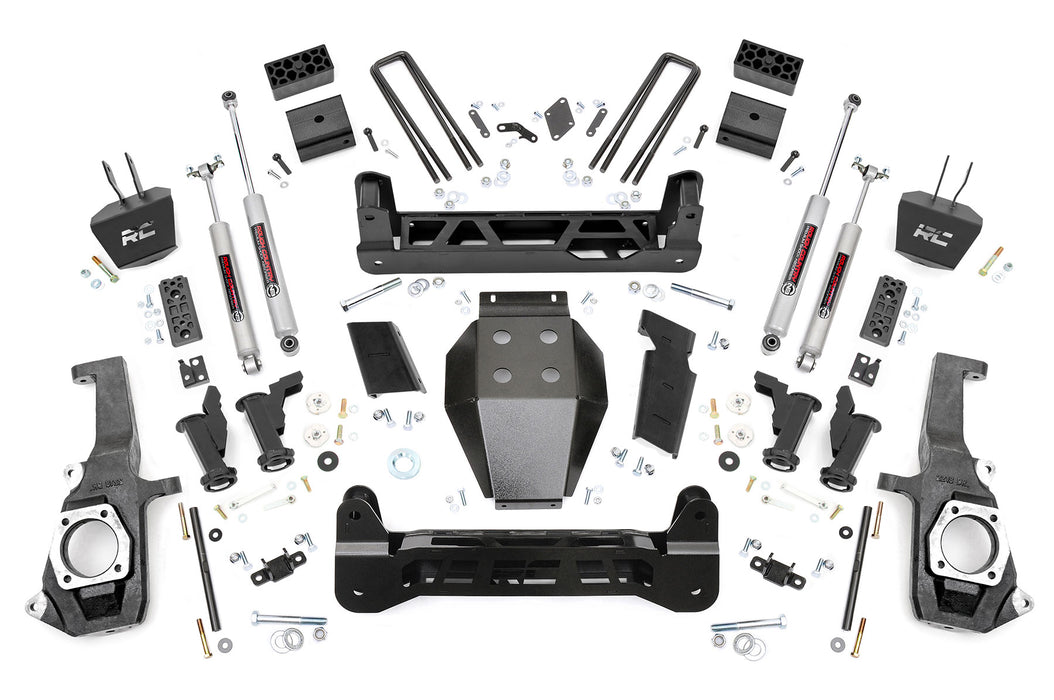 Rough Country 5 Inch Lift Kit - Torsion Drop | Chevy/GMC 2500HD/3500HD (11-19)
