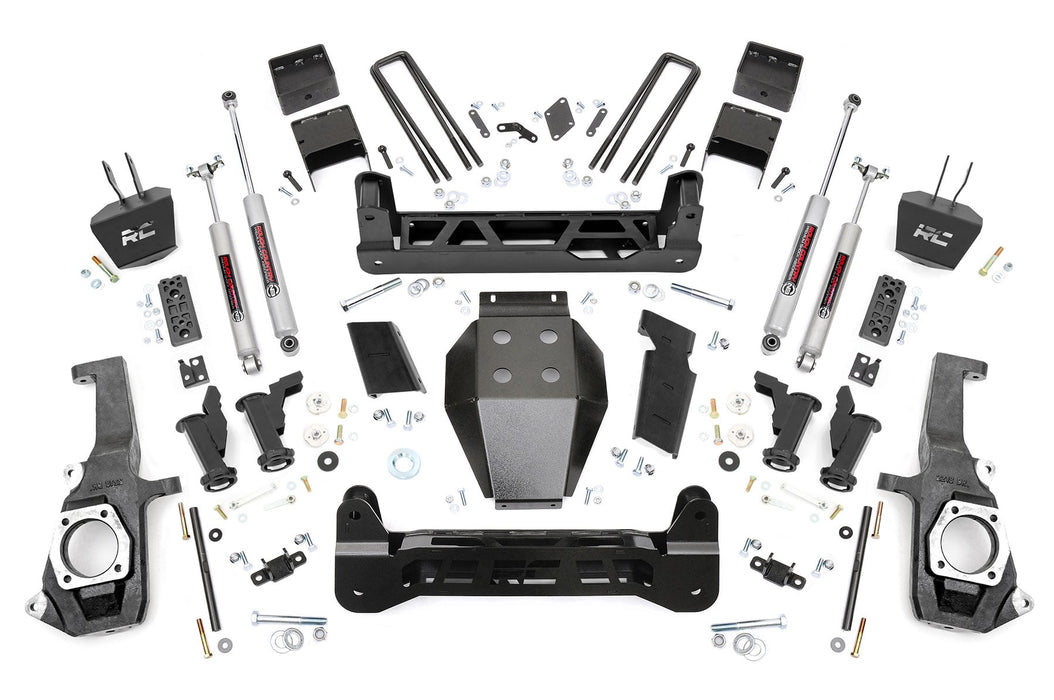 Rough Country 7.5 Inch Lift Kit - Torsion Drop | Chevy/GMC 2500HD/3500HD (11-19)