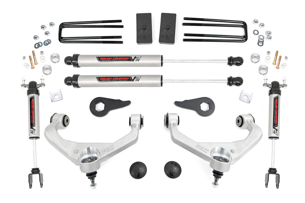 Rough Country 3.5 Inch Lift Kit - V2 - w/ Overloads | Chevy/GMC 2500HD/3500HD (11-19)
