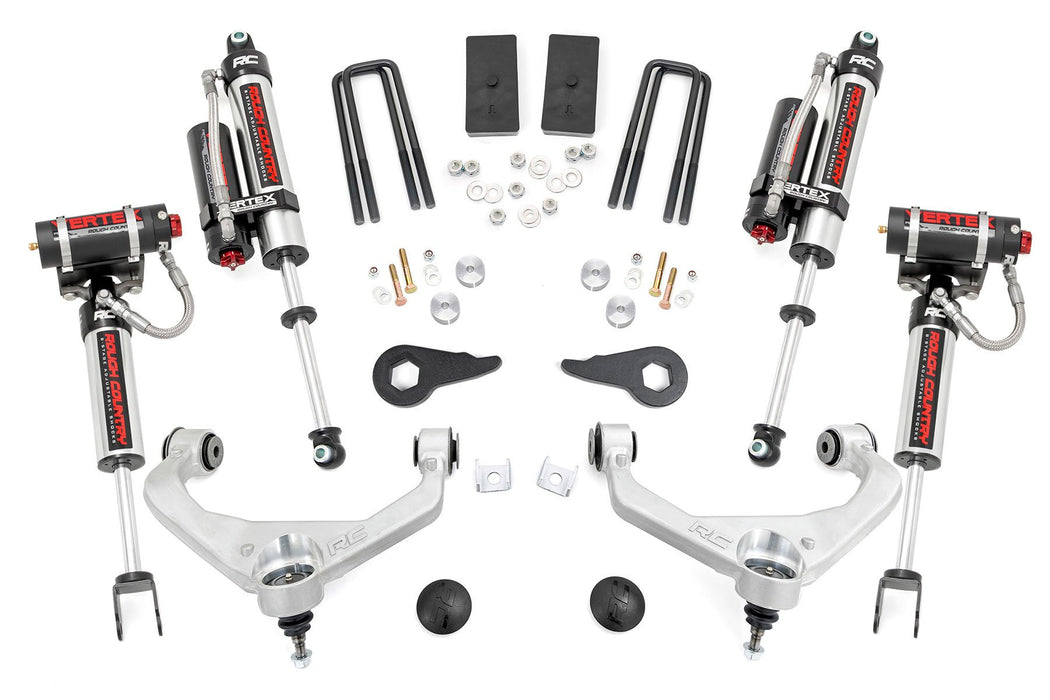 Rough Country 3.5 Inch Lift Kit - Vertex - w/ Overloads | Chevy/GMC 2500HD/3500HD (11-19)
