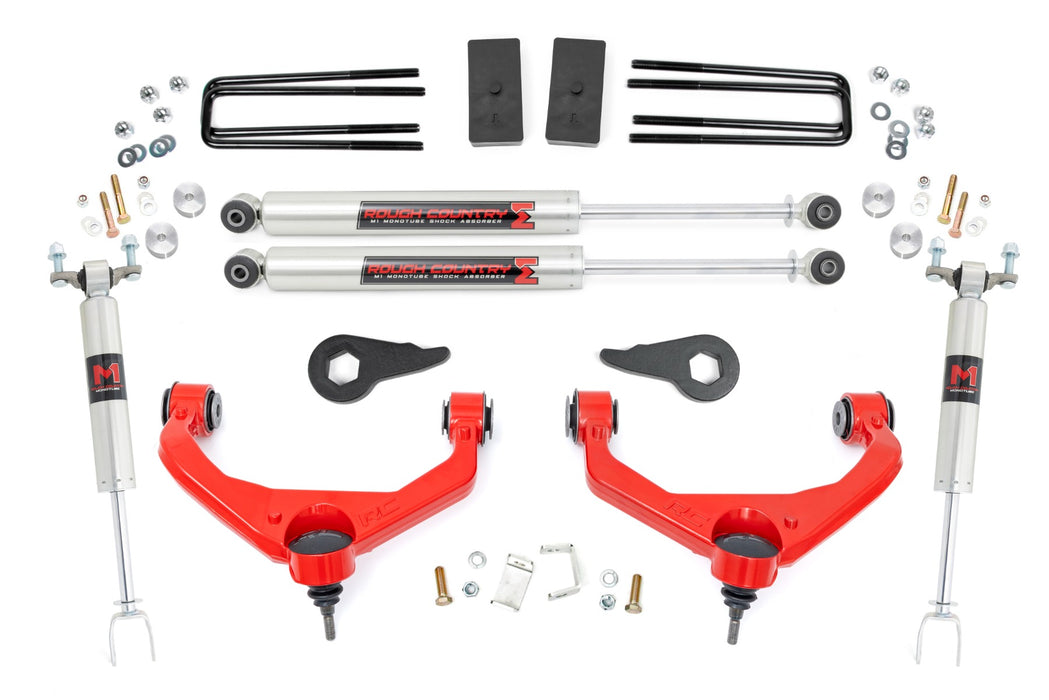Rough Country 3.5 Inch Lift Kit - M1 - w/ Overloads | Chevy/GMC 2500HD/3500HD (11-19)