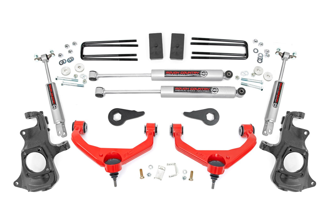 Rough Country 3.5 Inch Lift Kit - Knuckle | Chevy/GMC 2500HD/3500HD (11-19)