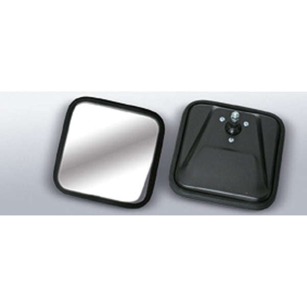 Door Mirror Head, CJ- Style, Convex, Black; 55-86 Jeep CJ5/CJ6/CJ7/CJ8