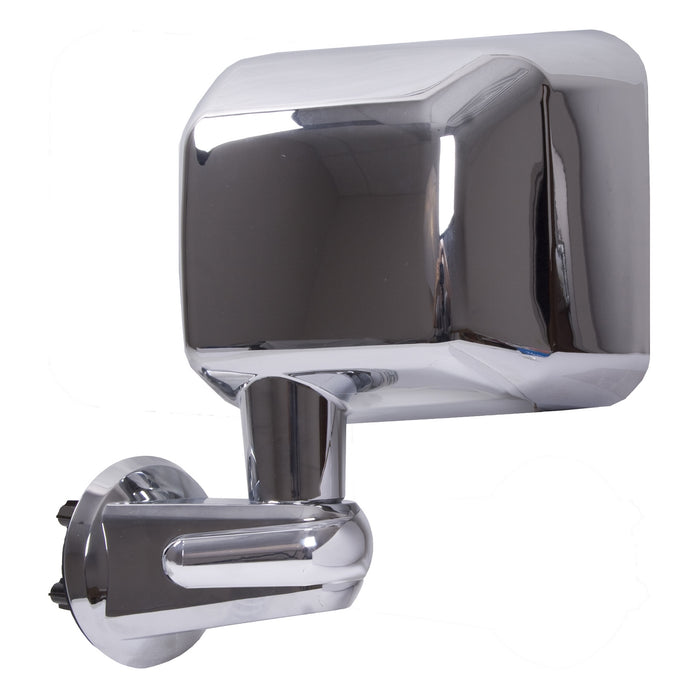 Door Mirror, Left, Chrome; 07-18 Jeep Wrangler JK