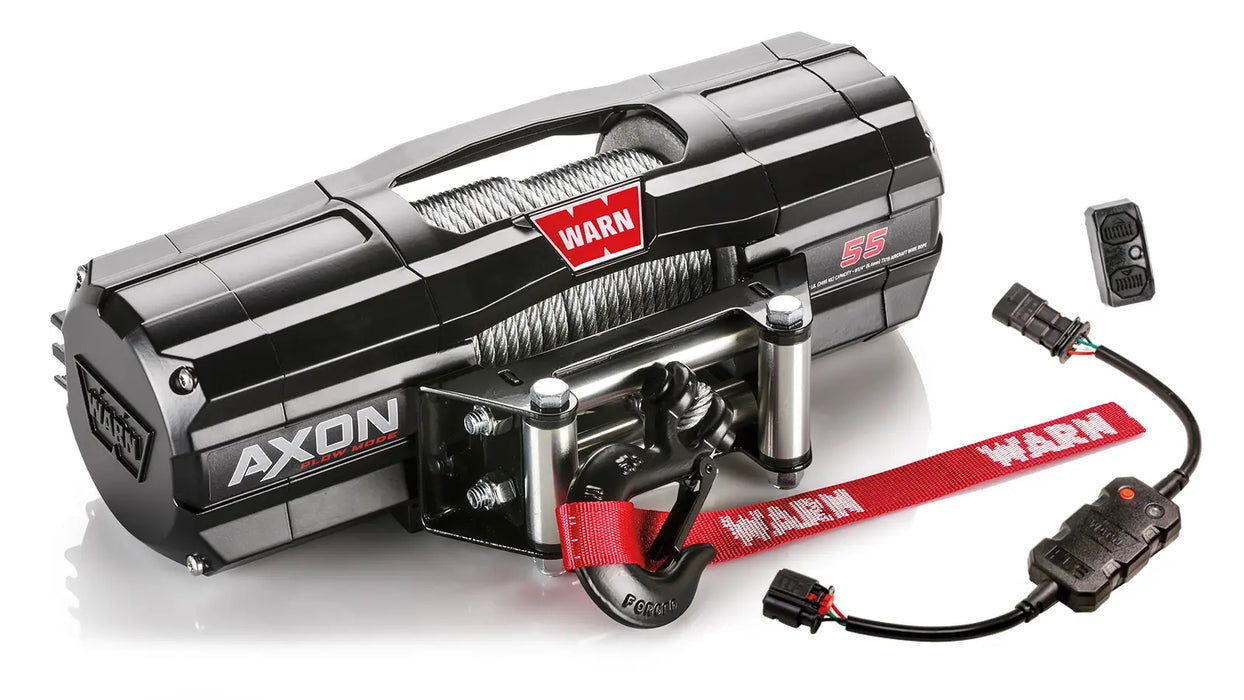 WARN AXON 55 Winch with Plow Mode, view 2