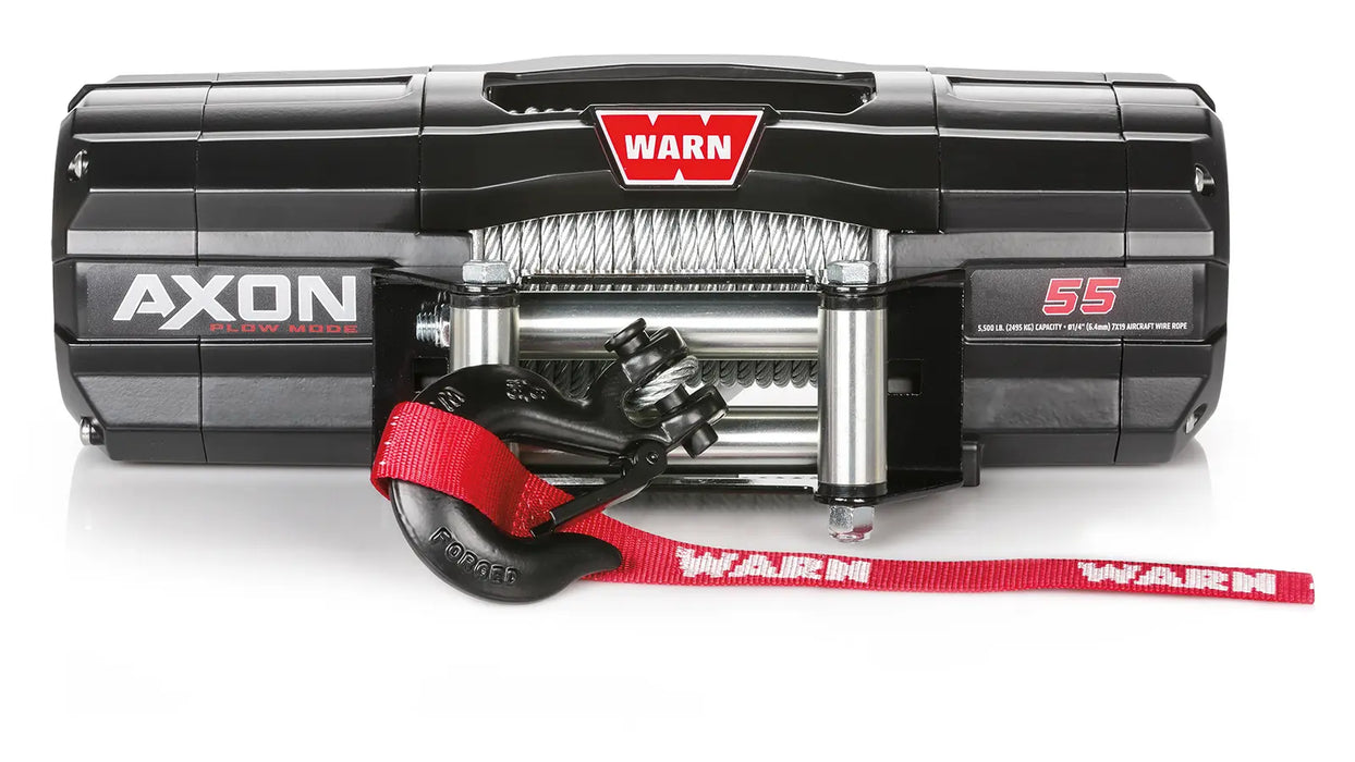 WARN AXON 55 Winch with Plow Mode