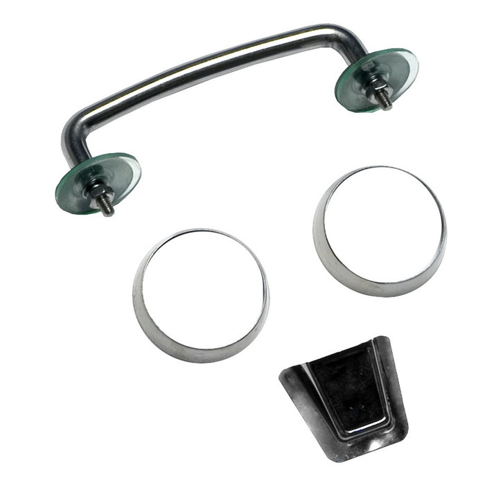 Rugged Ridge Windshield Tie Down Kit | Stainless Steel | Jeep Wrangler JK (2007-2012) | P/N 11101.05