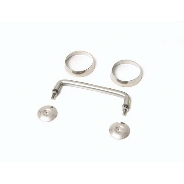 Rugged Ridge Windshield Tie Down Kit | Stainless Steel | Jeep Wrangler TJ (1997-2006) | P/N 11104.01