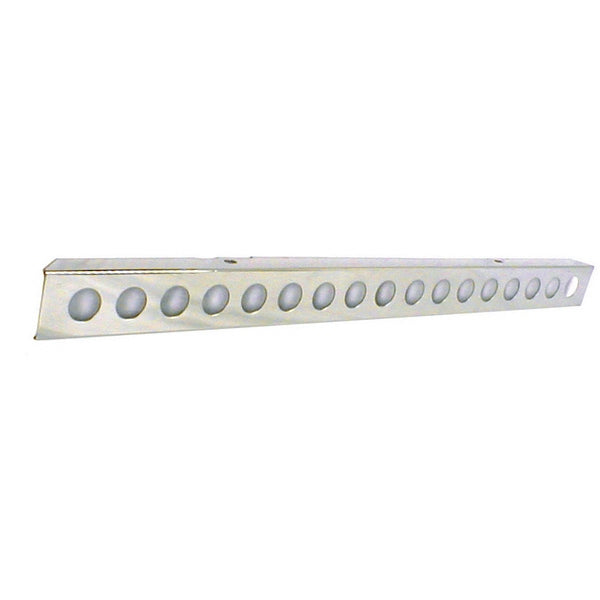 Rugged Ridge Bumper | Front, With Holes, Stainless Steel | Jeep CJ (1955-1986) | P/N 11107.01