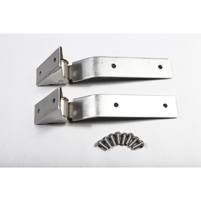 Rugged Ridge Tailgate Hinge Kit | Stainless Steel | Jeep Wrangler YJ (1987-1995) | P/N 11114.02