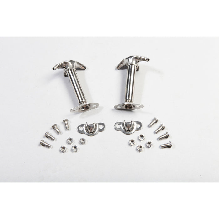 Hood Catch Kit, Stainless Steel; 41-95 Jeep CJ/Wrangler YJ