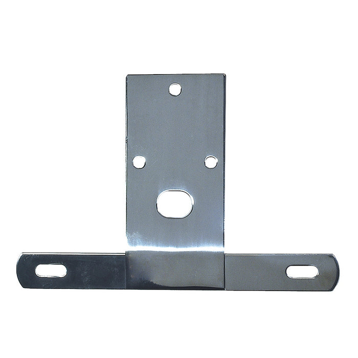 Rugged Ridge License Plate Bracket | Stainless Steel | Jeep CJ (1976-1986) | P/N 11136.01