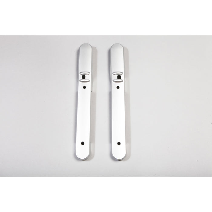 Rugged Ridge Door Handle Trim | Front, Brushed Silver | Jeep Wrangler JK (2007-2010) | P/N 11151.16