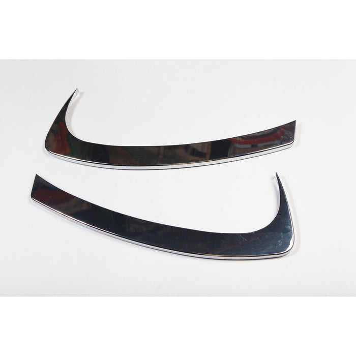 Rugged Ridge Dashboard Accents | Center, Chrome | Jeep Wrangler JK (2007-2010) | P/N 11156.14