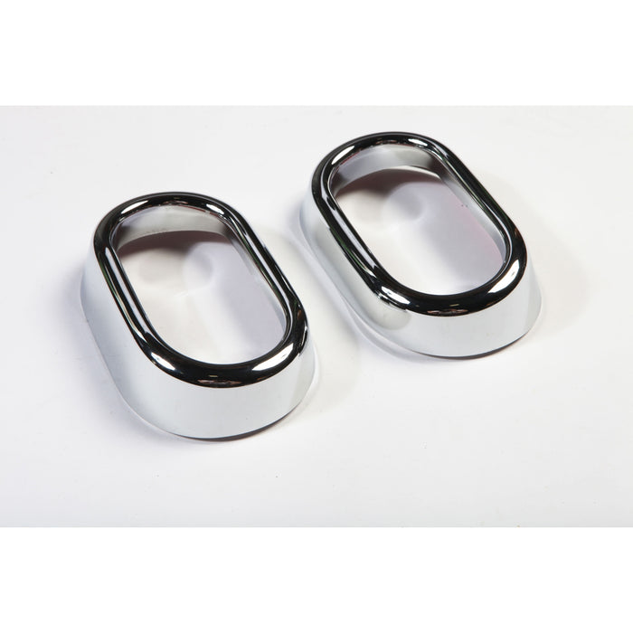 Rugged Ridge Door Handle Trim | Interior, Chrome | Jeep Wrangler JK (2007-2010) | P/N 11156.2