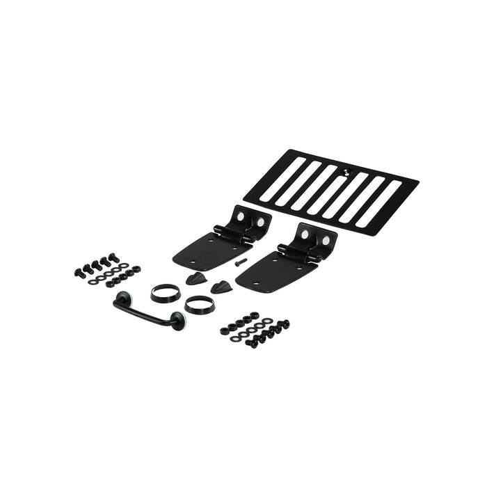 Rugged Ridge Hood Kit | Black | Jeep Wrangler TJ (1998-2006) | P/N 11201.02