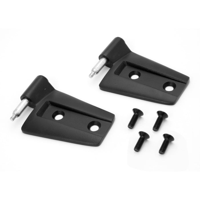 Rugged Ridge Door Hinge Kit | Black, Left | Jeep Wrangler JK (2007-2018) | P/N 11202.23