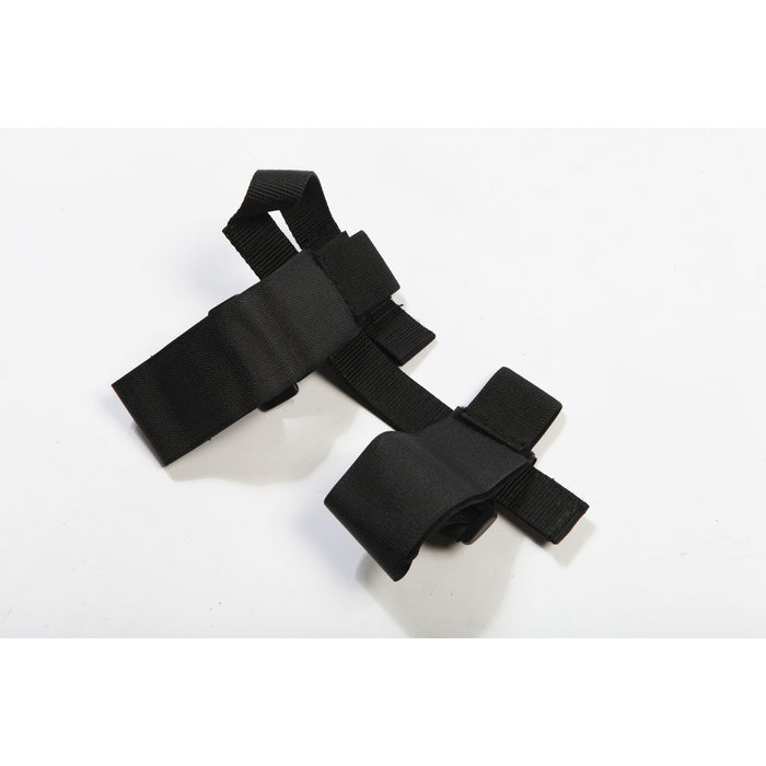 Rugged Ridge Flashlight Holder | Sport Bar Mounted, Black | Jeep CJ/Wrangler (1955-2021) | P/N 11205.2