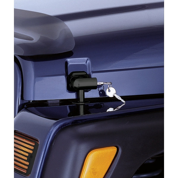 Hood Catch Kit, Locking; 97-06 Jeep Wrangler TJ