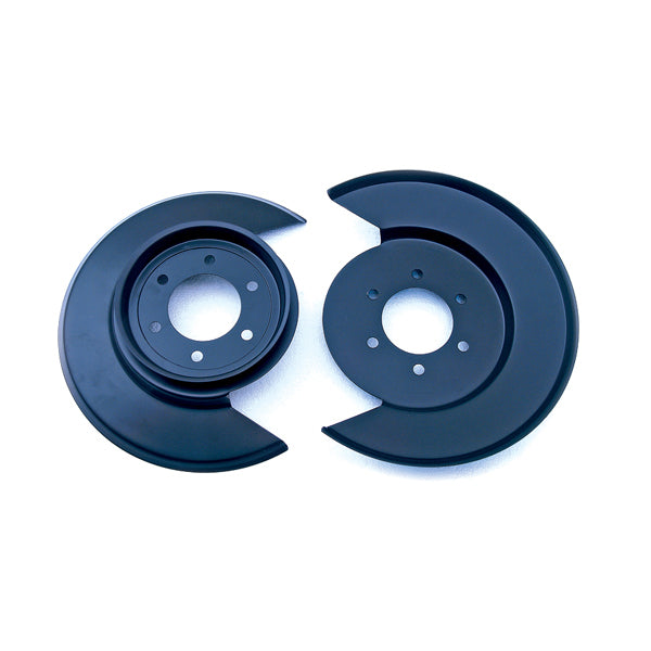 Brake Dust Shield, 6- Bolt, Black; 77-78 Jeep CJ5/CJ7/CJ8 Scrambler