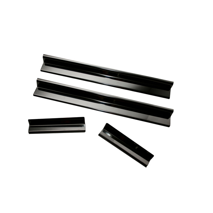 Rugged Ridge Door Entry Guard Kit | Black | Jeep Wrangler JKU (2007-2018) | P/N 11216.11