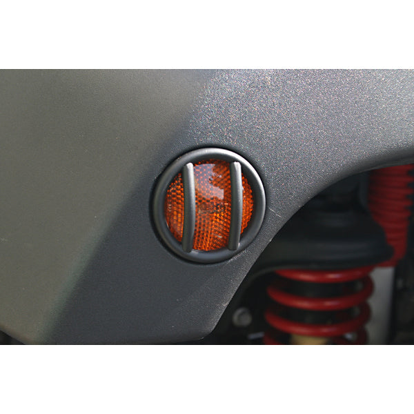 Rugged Ridge Euro Guard Kit | Side Marker, Black | Jeep Wrangler JK/JKU (2007-2018) | P/N 11231.12