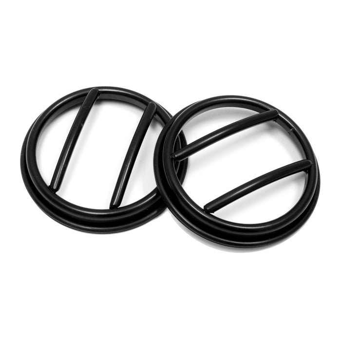 Rugged Ridge Euro Guard Kit | Fog Light, Black | Jeep Wrangler JK/JKU (2007-2018) | P/N 11231.13