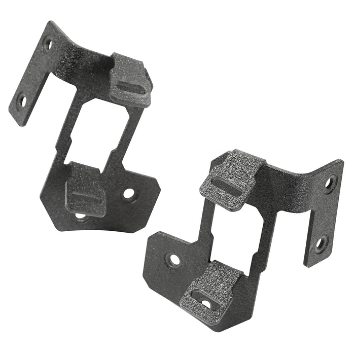 Rugged Ridge Light Mount | A Pillar, Textured Black | Jeep Wrangler JK (2007-2018) | P/N 11232.31