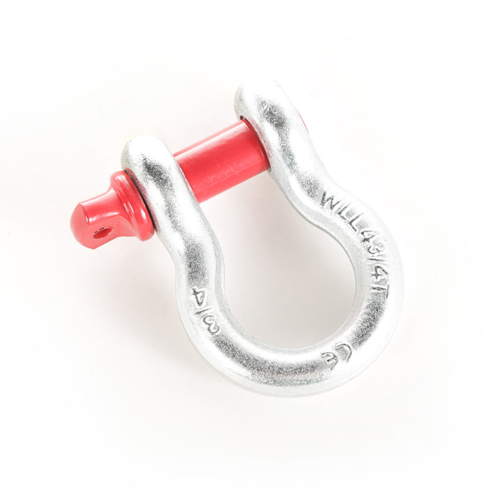 D-Ring Shackle, 3/4 inch, 9500 Lb, Galvanized